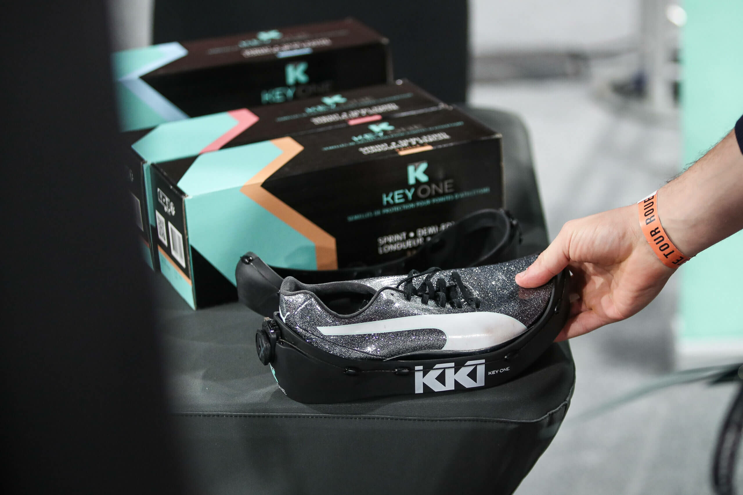 La semelle de protection pour pointes d'athlétisme KEY ONE
